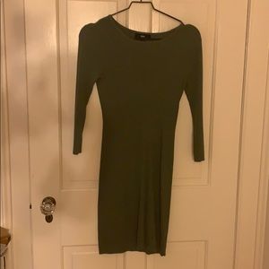 Green Mossimo Fall Dress Small